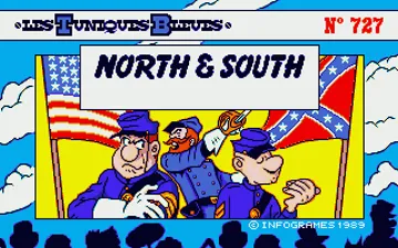 North & South screen shot title